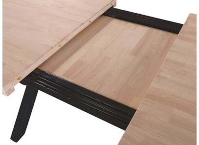 mesa de madera de roble