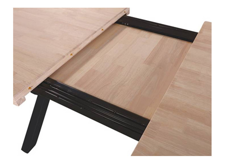 mesa de madera de roble