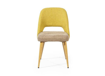 silla patas metálicas resistentes