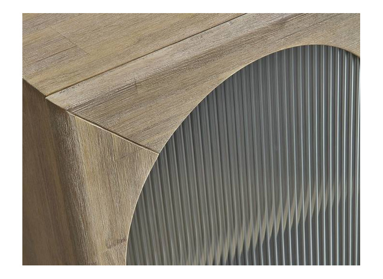 mueble tv puerta cristal