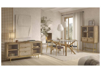 Aparador de  madera en oferta en Valencia
