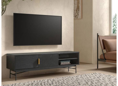 Muebles para la tv color negro