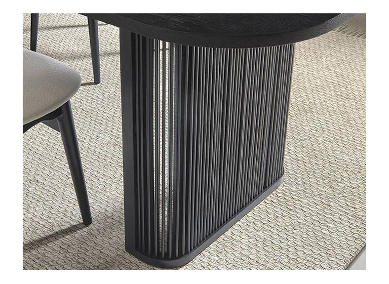 mesa con pata de madera en Muebles Intermobel