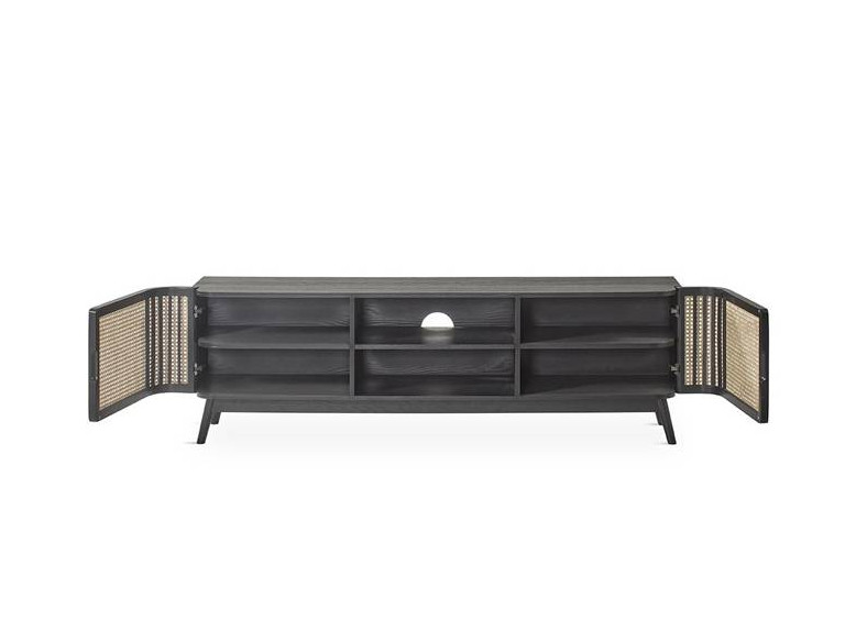 mueble tv color roble