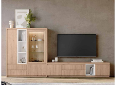 mueble tv con vitrina en Muebles en Silla, Valencia