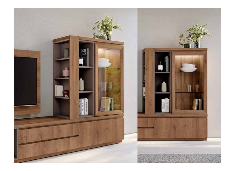 vitrina baixmoduls en tienda de muebles