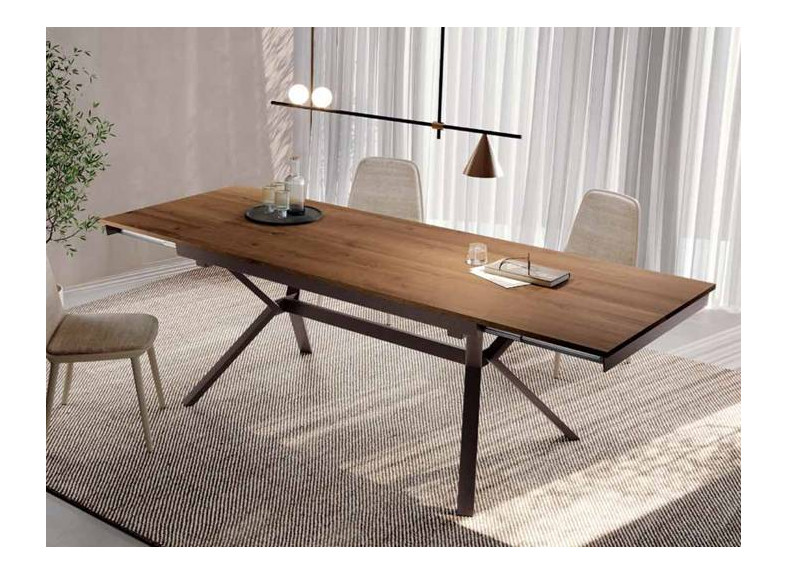 mesa de salón extensible