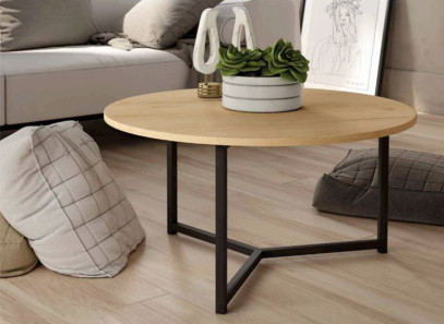Mesa de centro redonda