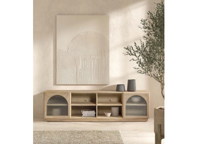 Mueble de tv rústico en Silla