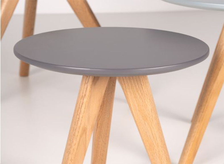 Mesa LUCIO gris oscuro