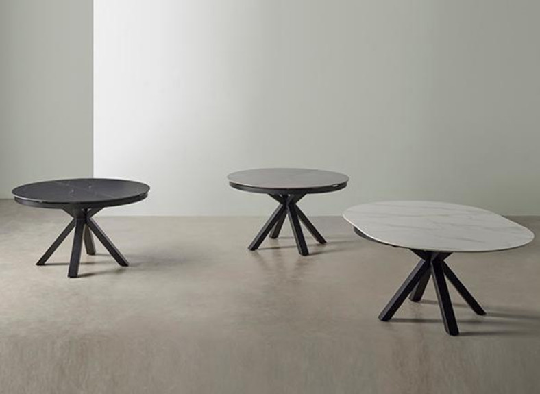 Mesa de comedor redonda extensible Somcasa en Valencia