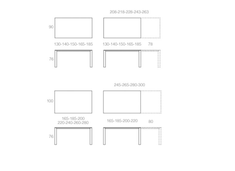 mesa de comedor moderna
