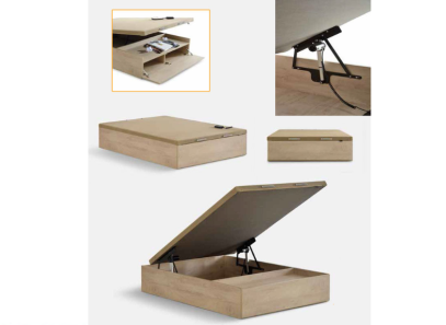 Canape abatible de madera