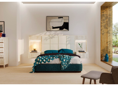Cabezal con mesitas en Muebles Intermobel, Valencia