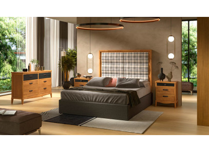 Composiciones de dormitorio rustico en Muebles Intermobel, Valencia
