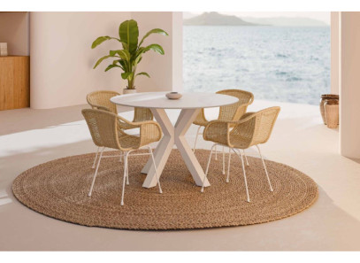 Mesa de comedor redonda fija Somcasa en Valencia