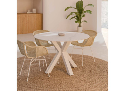Mesa de comedor redonda fija Somcasa en Valencia
