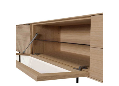 Mueble de tv con entrega rápida moderno de madera en Valencia