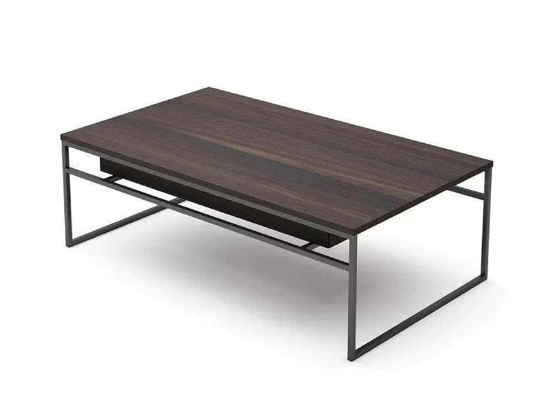 Mesa de centro elevable de chapa natural en Valencia