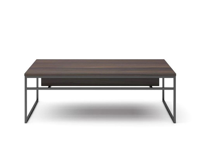 Mesa de centro elevable de chapa natural en Valencia