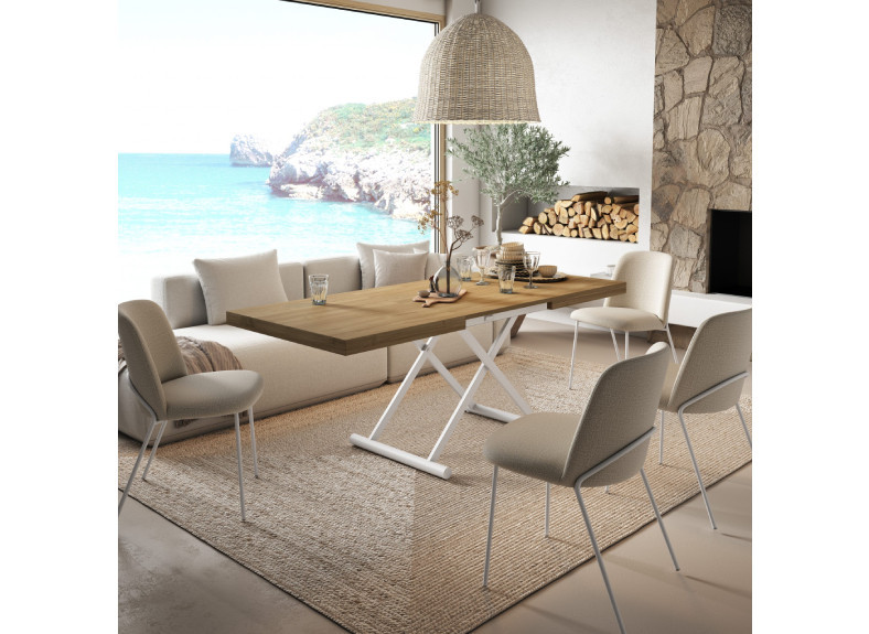 Mesa centro elevable eléctrica y extensible barata en Valencia