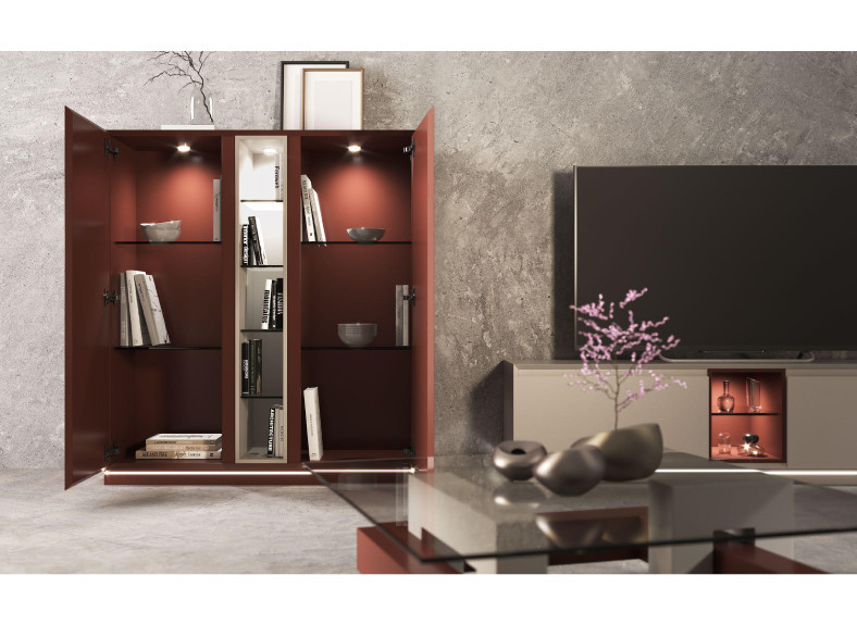 Salones modernos de Franco Furniture, nuevo catálogo en Muebles Intermobel Valencia