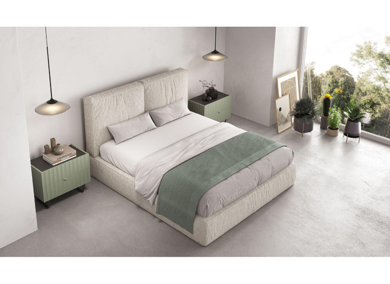 Dormitorios tapizados de Franco Furniture, nuevo catálogo en Muebles Intermobel Valencia