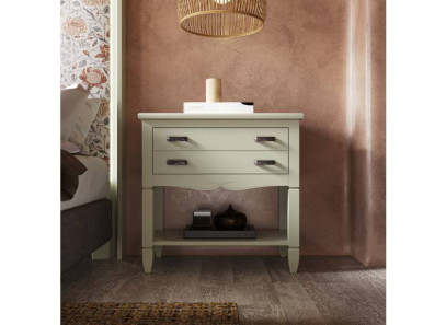 Composición de dormitorio clásico elegante