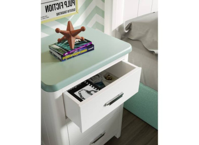 Dormitorio juvenil rústico de calidad al mejor precio en Muebles Intermobel Valencia