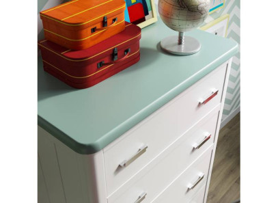 Dormitorio juvenil rústico de calidad al mejor precio en Muebles Intermobel Valencia