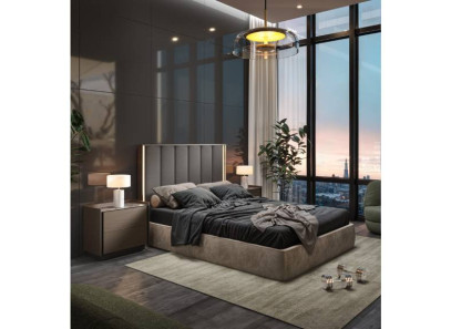 Dormitorio elegante de madera y de calidad al mejor precio en Muebles Intermobel, tu tienda de muebles en Valencia