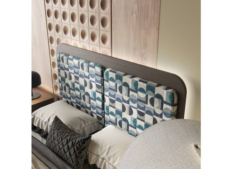 Dormitorio de matrimonio elegante de calidad al mejor precio en Muebles Intermobel, Valencia