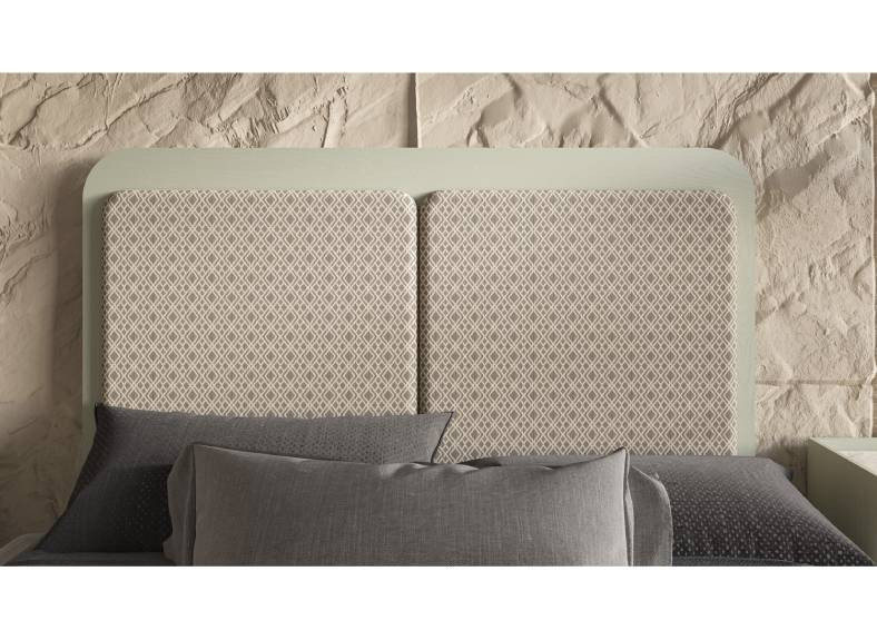 Dormitorio de matrimonio elegante en chapa de madera de calidad al mejor precio en Muebles Intermobel en Valencia