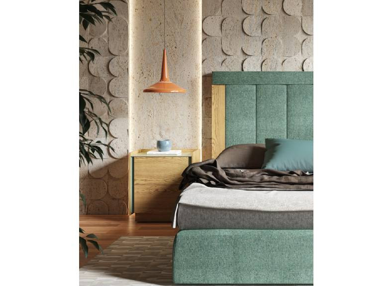 Mesita de noche en chapa para dormitorio al mejor precio en Valencia