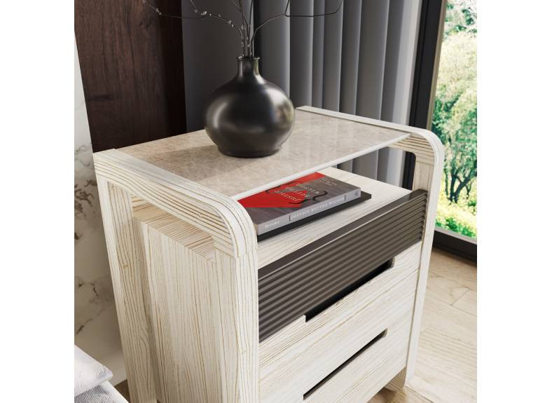 Mesitas para dormitorios de matrimonio de madera al mejor precio en Valencia