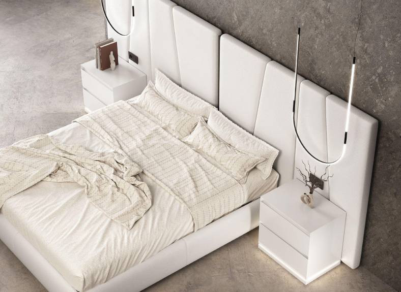 Dormitorios tapizados de Franco Furniture, nuevo catálogo en Muebles Intermobel Valencia