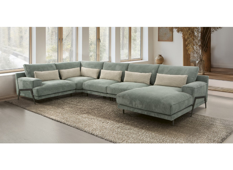 Sofá de dos plazas fijo de Mayor Tapizados modelo Amelie en Muebles Intermobel, Valencia