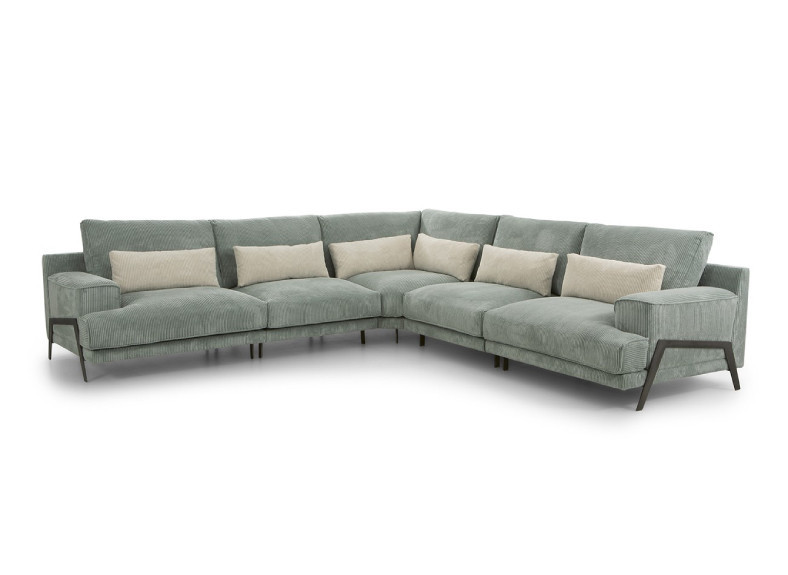 Sofá rinconero fijo de Mayor Tapizados modelo Amelie en Muebles Intermobel, Valencia