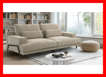 Sofá fijo Amelie de 4 plazas de 276cm | Muebles Intermobel ®