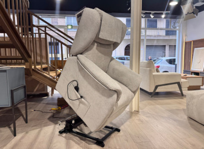 Sillón relax levantapersonas 2 motores con mando barato en Valencia