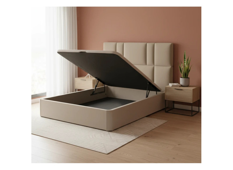 Canapé abatible de madera Valencia de grosor de 30 mm barato en Valencia, Muebles Intermobel