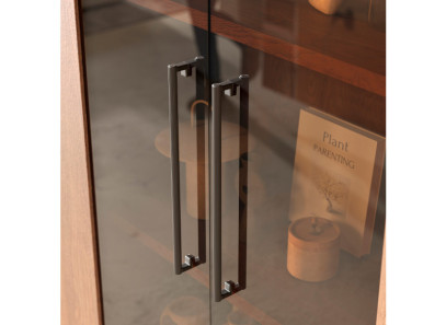 Librería con vitrina de madera Praga de Grupo Seys en Valencia, Muebles Intermobel