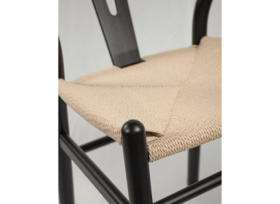 Silla artesanal rústica y moderna. ideal para cualquier espacio. Solo en Muebles Intermobel, tu tienda de muebles en Valencia