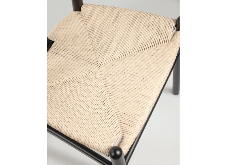 Silla artesanal rústica y moderna. ideal para cualquier espacio. Solo en Muebles Intermobel, tu tienda de muebles en Valencia