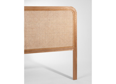 Cabecero de fresno y ratán natural Rias de Bogal en Muebles Intermobel, Valencia