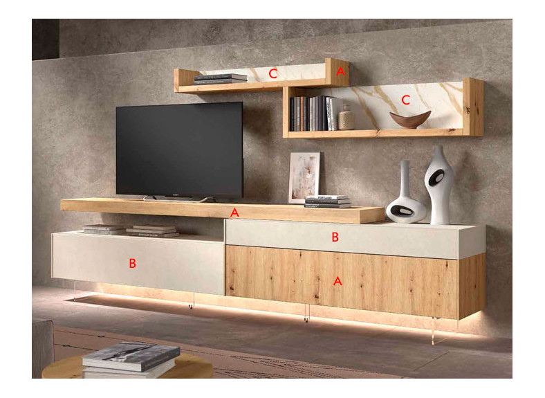 Salón moderno barato