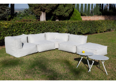 Sofa rinconera de exterior chillout en Valencia, Arkimueble