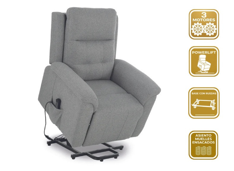 Sillón Relax Powerlift 3 Motores en Valencia | Muebles Intermobel®