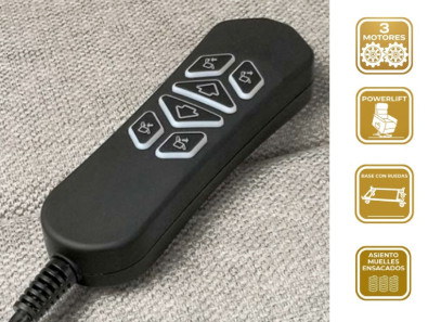 Sillón Relax Powerlift 3 Motores en Valencia | Muebles Intermobel®