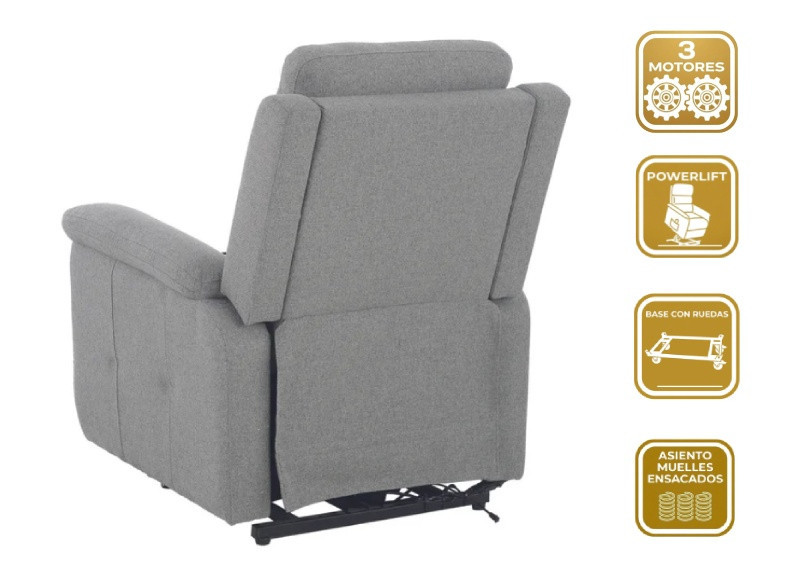 Sillón Relax Powerlift 3 Motores en Valencia | Muebles Intermobel®